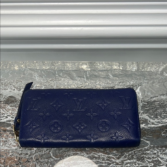 Louis Vuitton Navy Blue Empriente Zipper Long Wallet - Picture 6 of 15